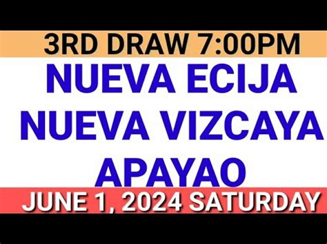 STL Nueva Ecija Results June 1 to 30, 2024.